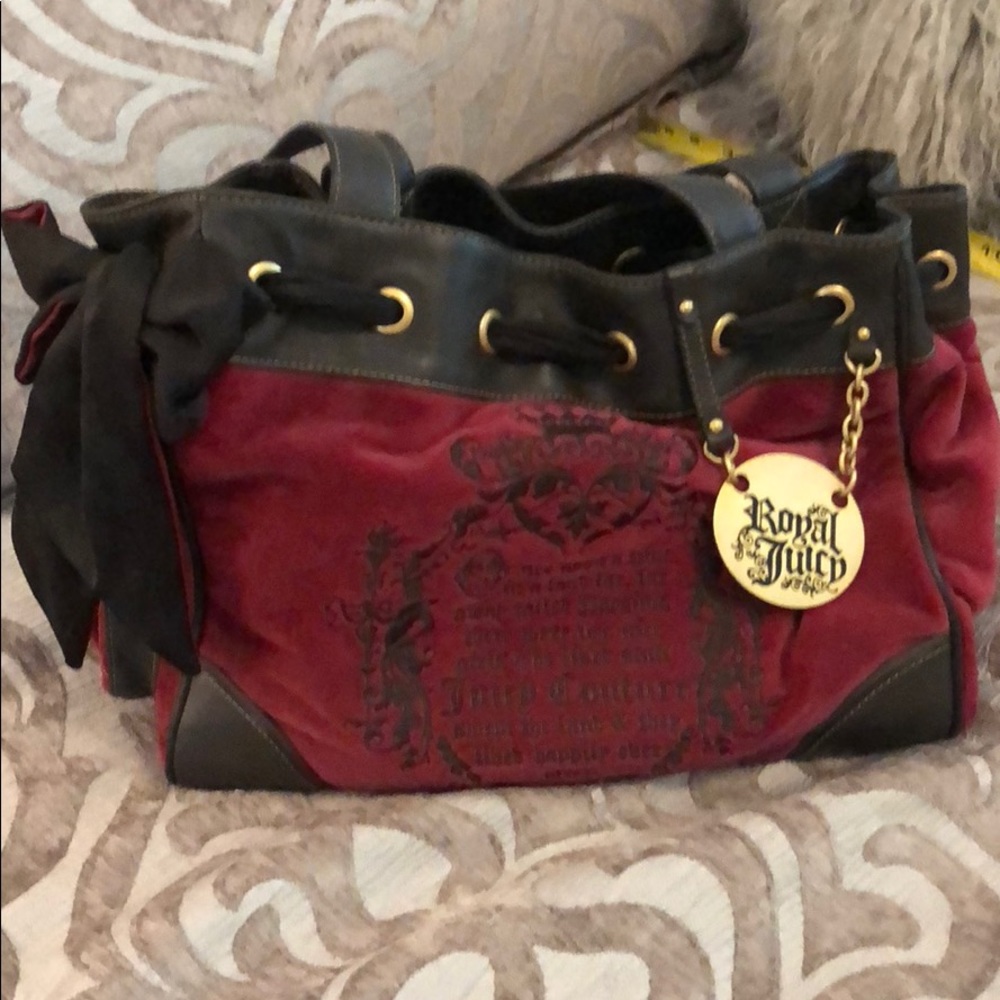 NWOT Juicy Velour Bag